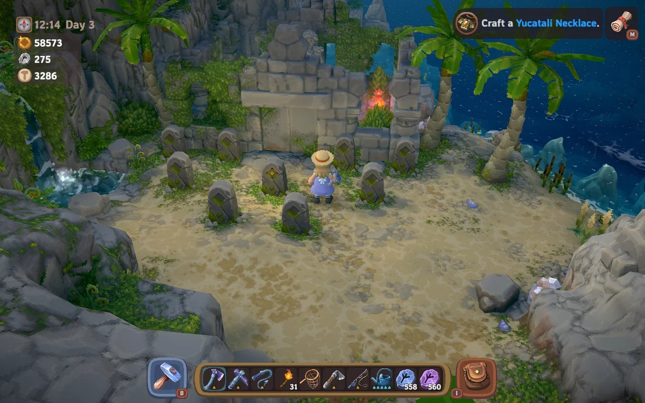 Farm_The Ruin for Offering Crystals