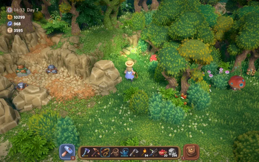 Forest Offering Crystal 9