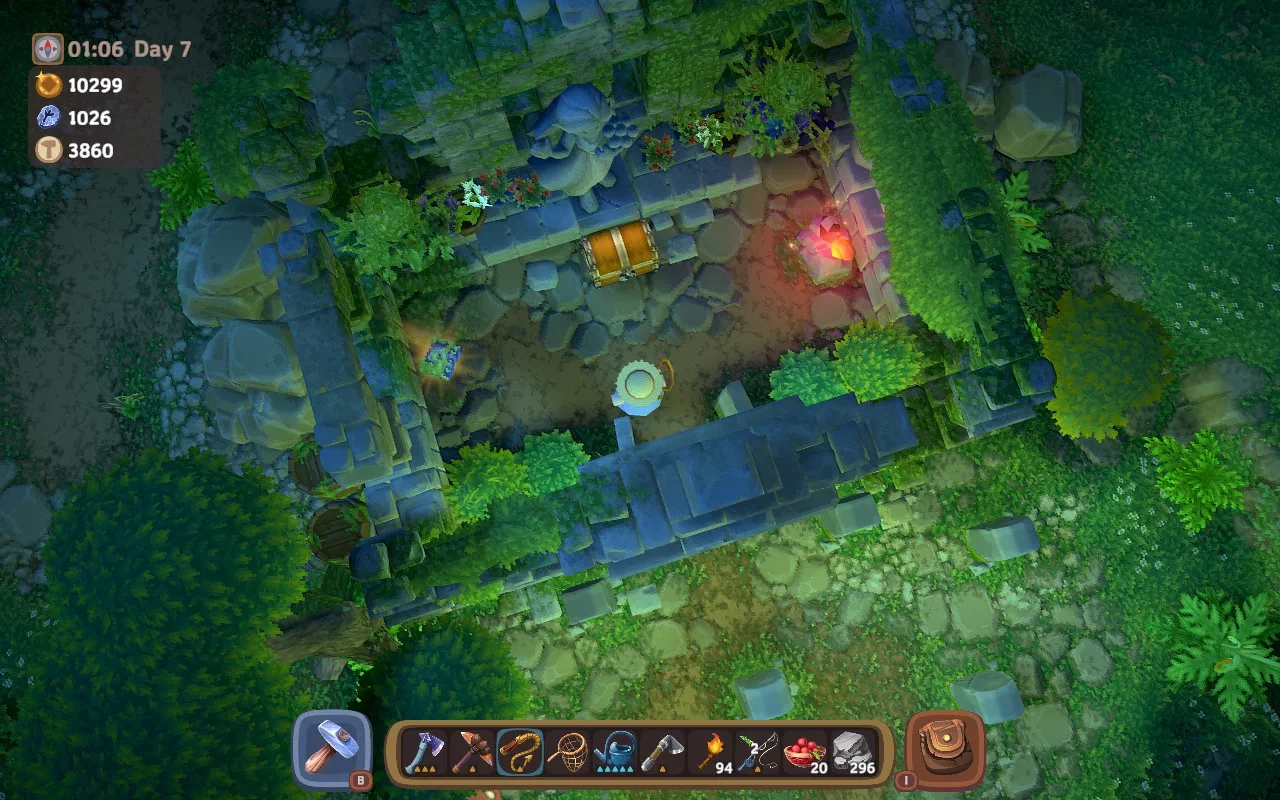 Ruin for Offering Crystals