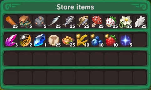 Store Items