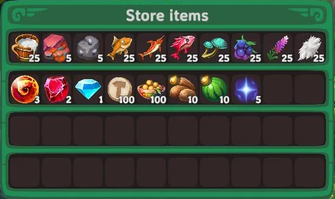 Store Items