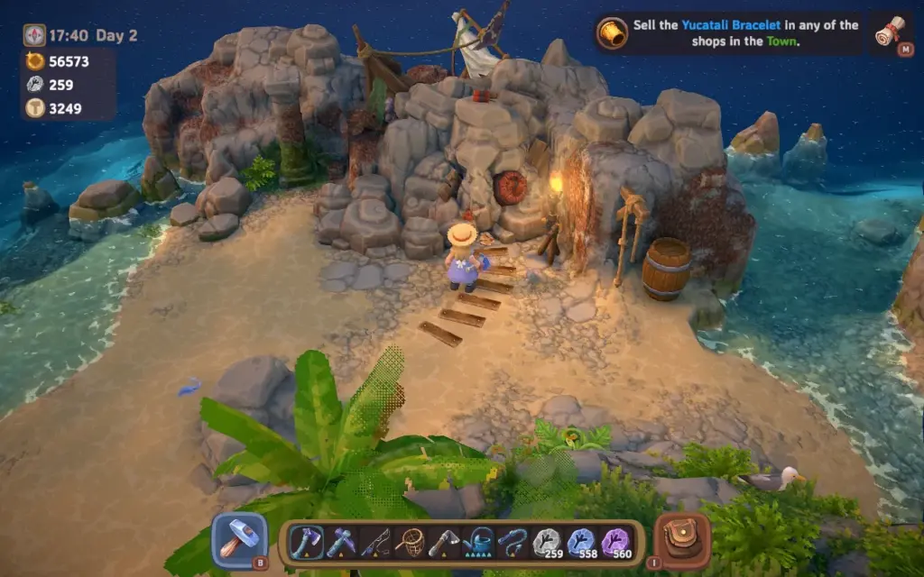 Entrance to The Pirate Cove
