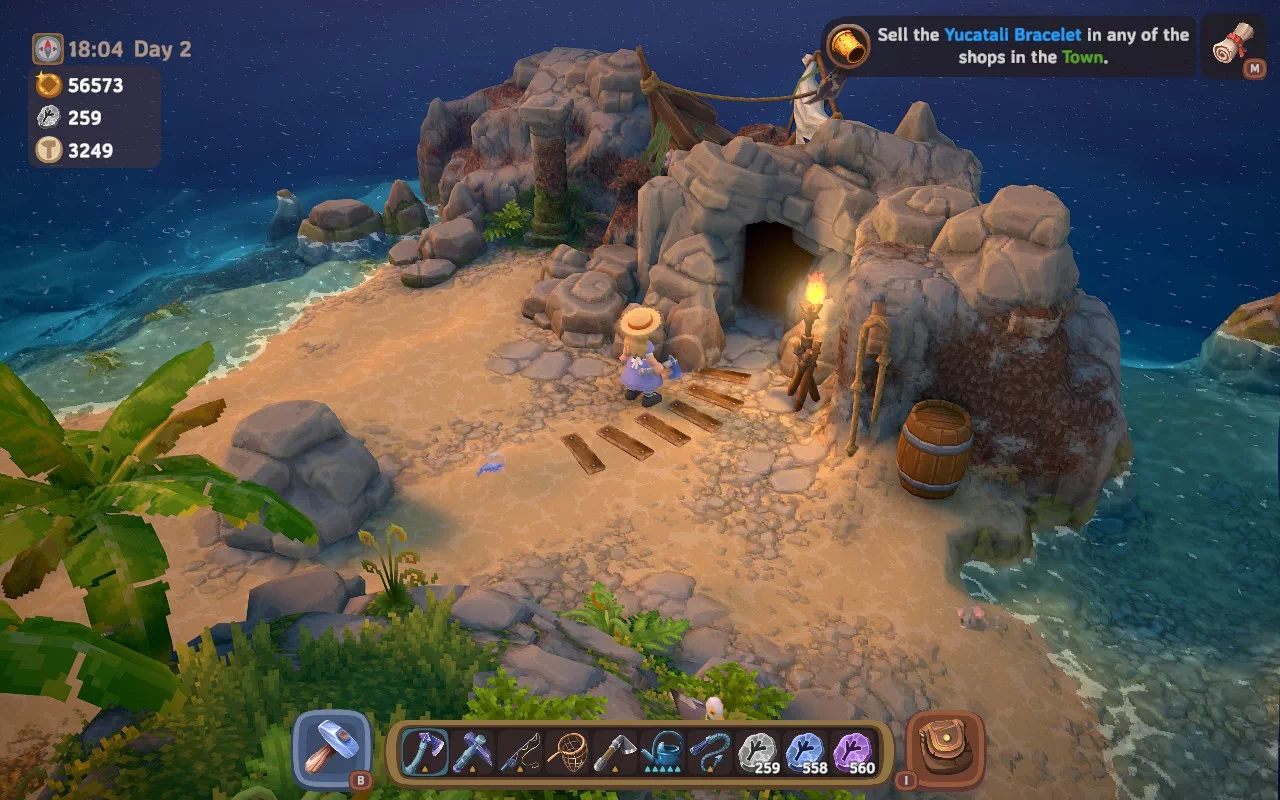 Entrance to The Pirate Cove