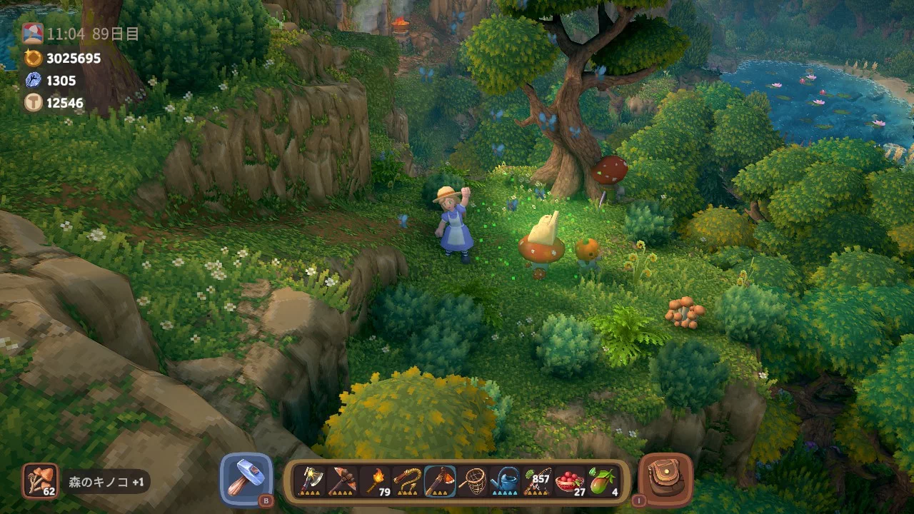 森の豪華なお店