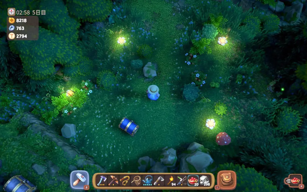 森のルーンパズル1