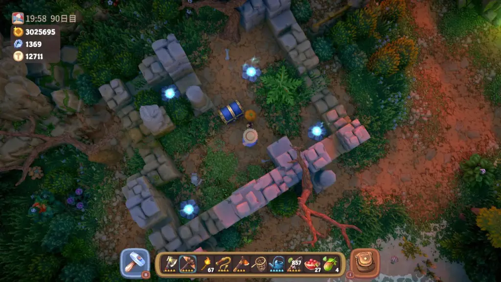 森のルーンパズル4