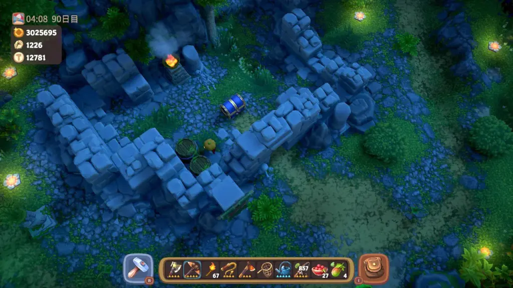 ジャングルのルーンパズル3