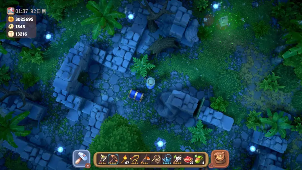 ジャングルのルーンパズル4