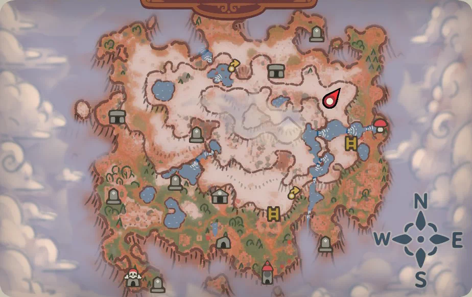 山のカラーパズル